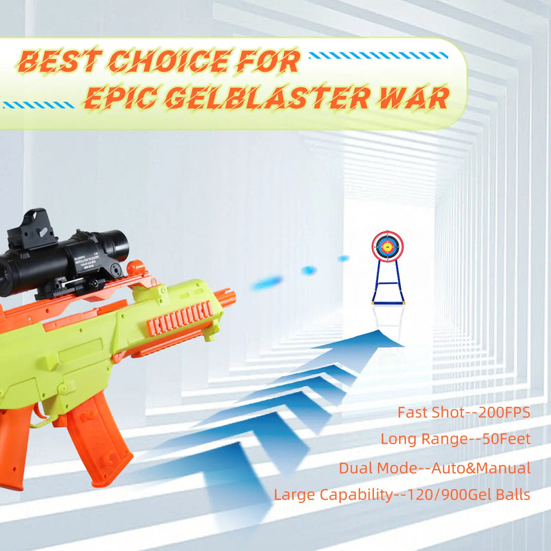 YaGee G36C Gel Ball Splatter Pistola de juguete